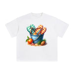 Summer Vacation Comic Graphic Tee-INNBLAC Fashion Apparel
