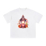 Pumpkin & Lantern Graphic Tee-INNBLAC Fashion Apparel
