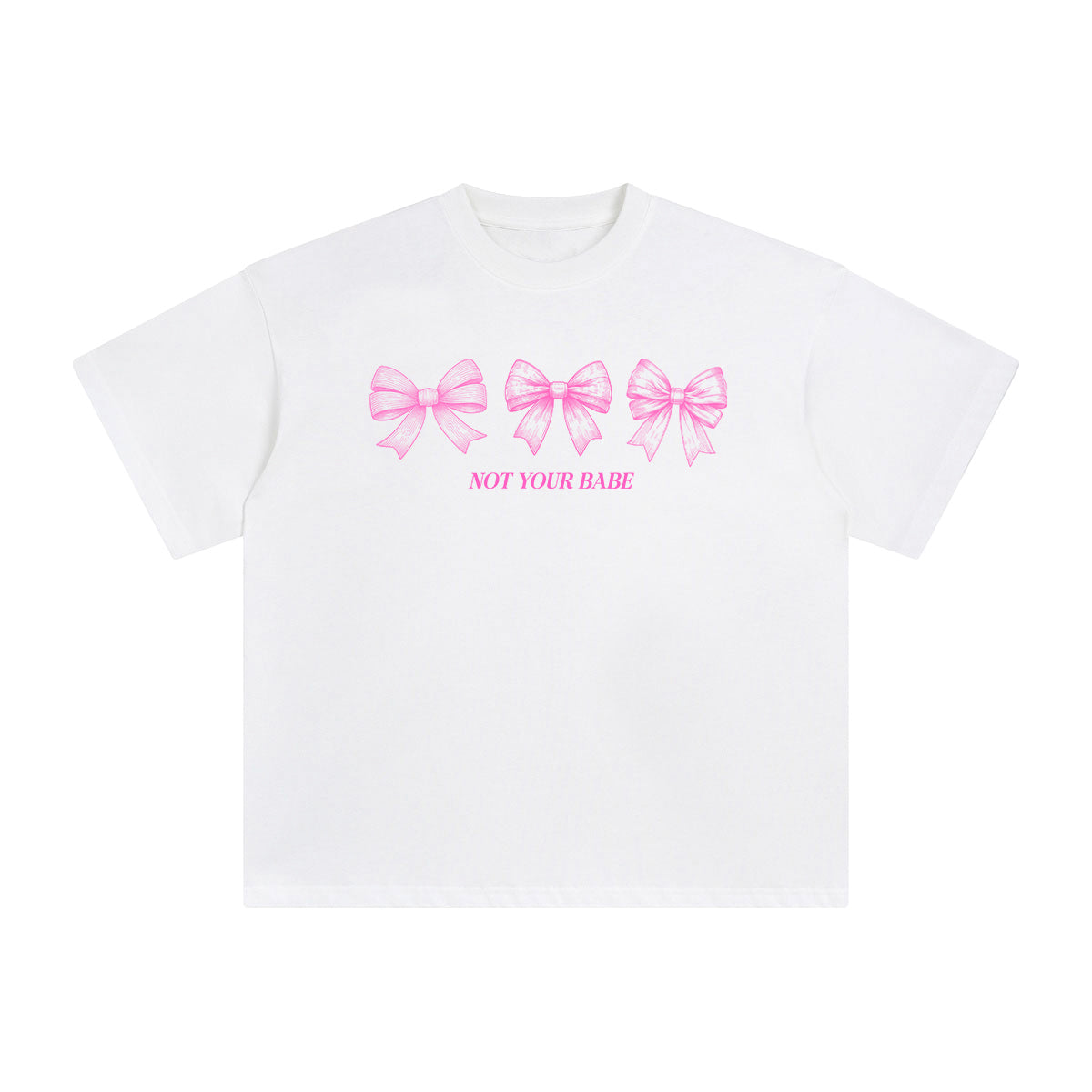 Not Your Babe Graphic Tee-INNBLAC Fashion Apparel