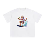 Grandpa Surfing Graphic Tee-INNBLAC Fashion Apparel