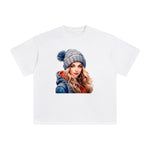 Girl Comic Graphic Tee-INNBLAC Fashion Apparel