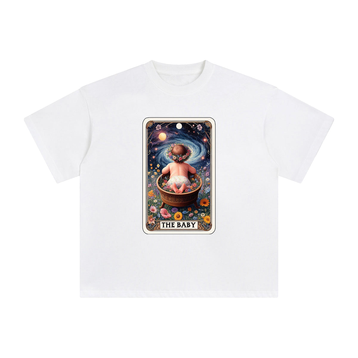 The Little Baby Girl Card Graphic Tee-INNBLAC Fashion Apparel