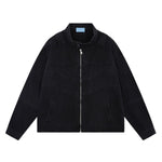 Hot Selling Textured Lapel Loose Fashionable Men's Denim Jacket