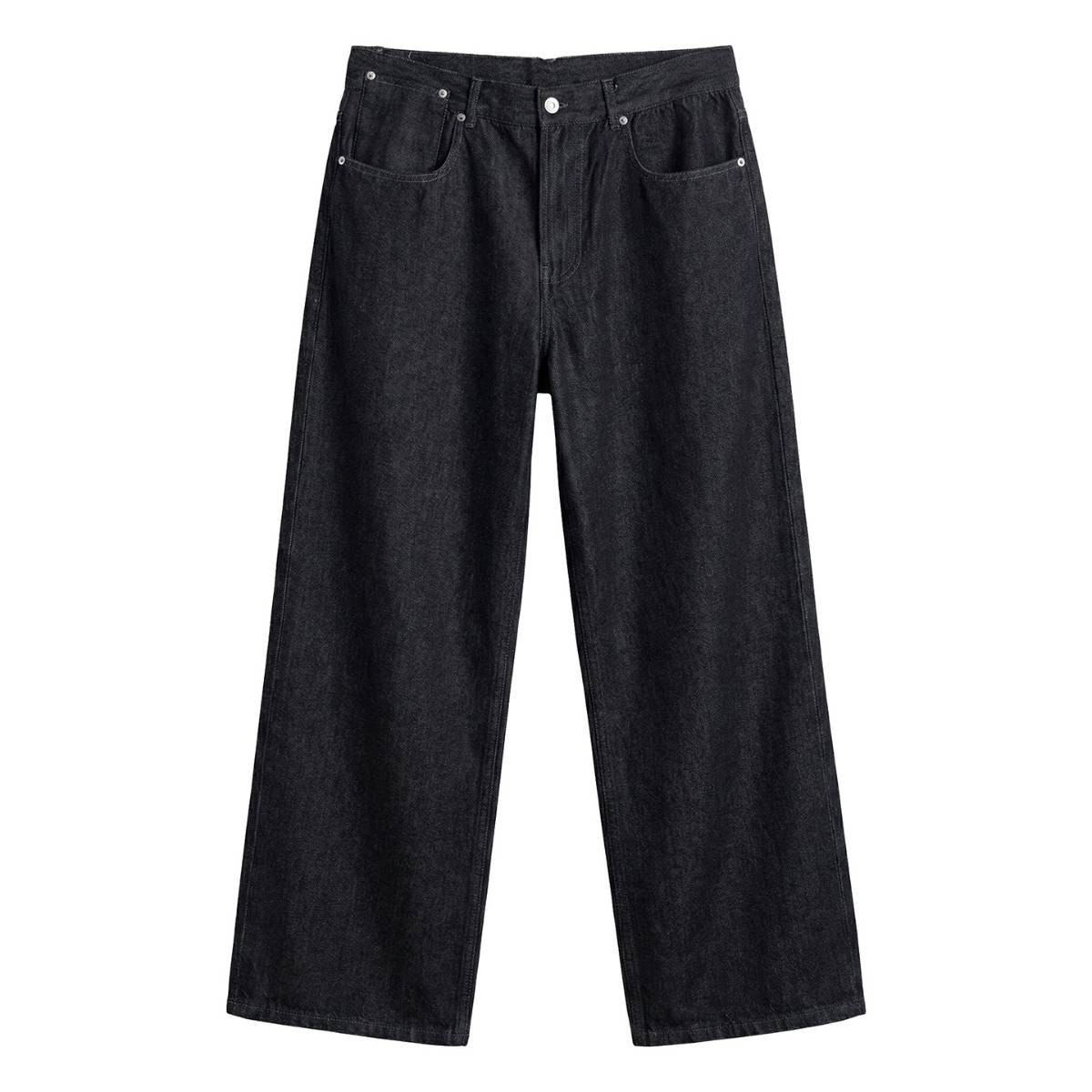 Vintage Washed Flared Straight Leg Jeans