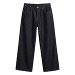 Vintage Washed Flared Straight Leg Jeans