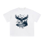 Eagle Spreads Wings Graphic Tee-INNBLAC Fashion Apparel