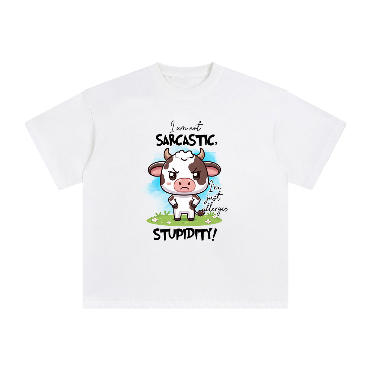 l Am Not Sarcastic Graphic Tee-INNBLAC Fashion Apparel