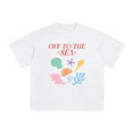 Off To The Sea Graphic Tee-INNBLAC Fashion Apparel