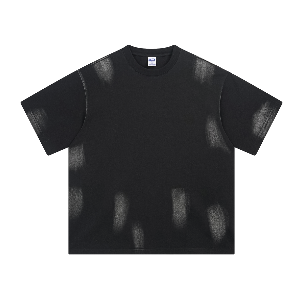 Heavyweight Paint-Splatter Cotton Tee 8.55oz