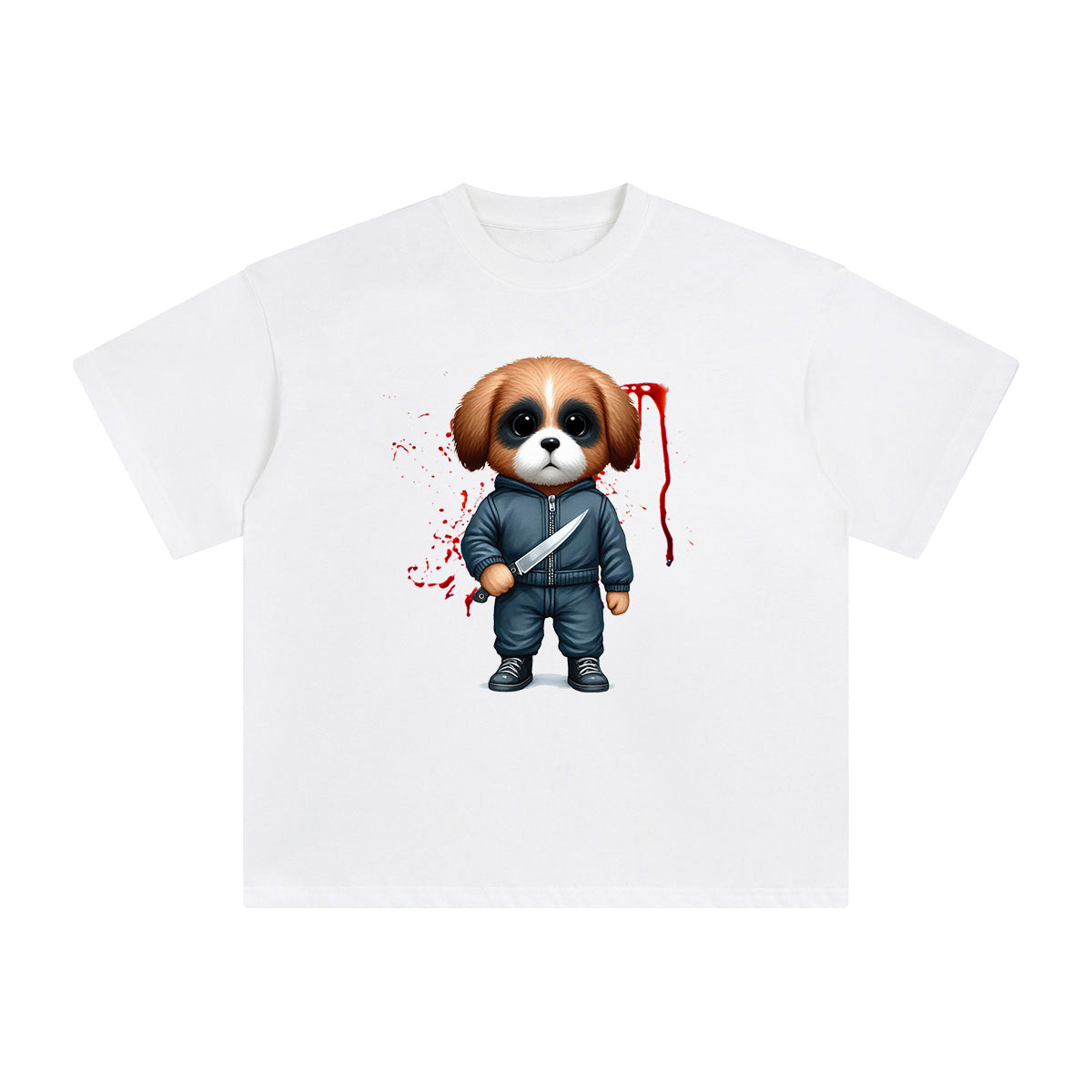 Killer Dog Graphic Tee-INNBLAC Fashion Apparel