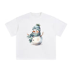 Snowman Graphic Tee-INNBLAC Fashion Apparel