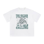 The Ocean Is Calling Graphic Tee-INNBLAC Fashion Apparel