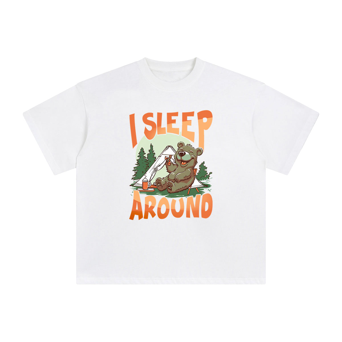 I Sleep Around Graphic Tee-INNBLAC Fashion Apparel