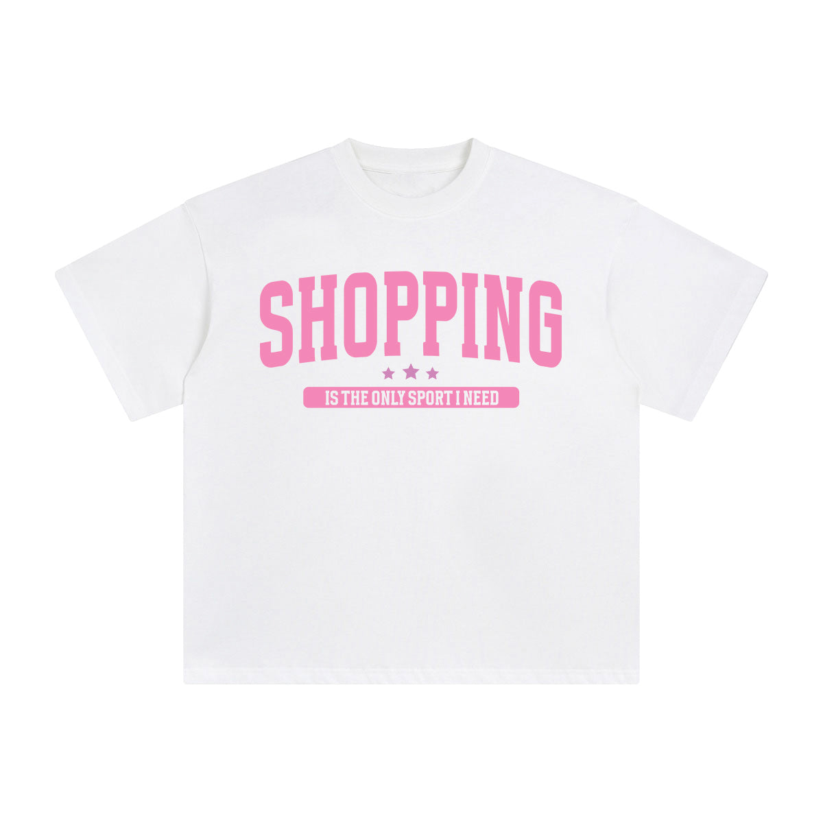 SHOPPING Graphic Tee-INNBLAC Fashion Apparel