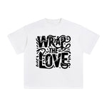 Wrap The Love Graphic Tee-INNBLAC Fashion Apparel