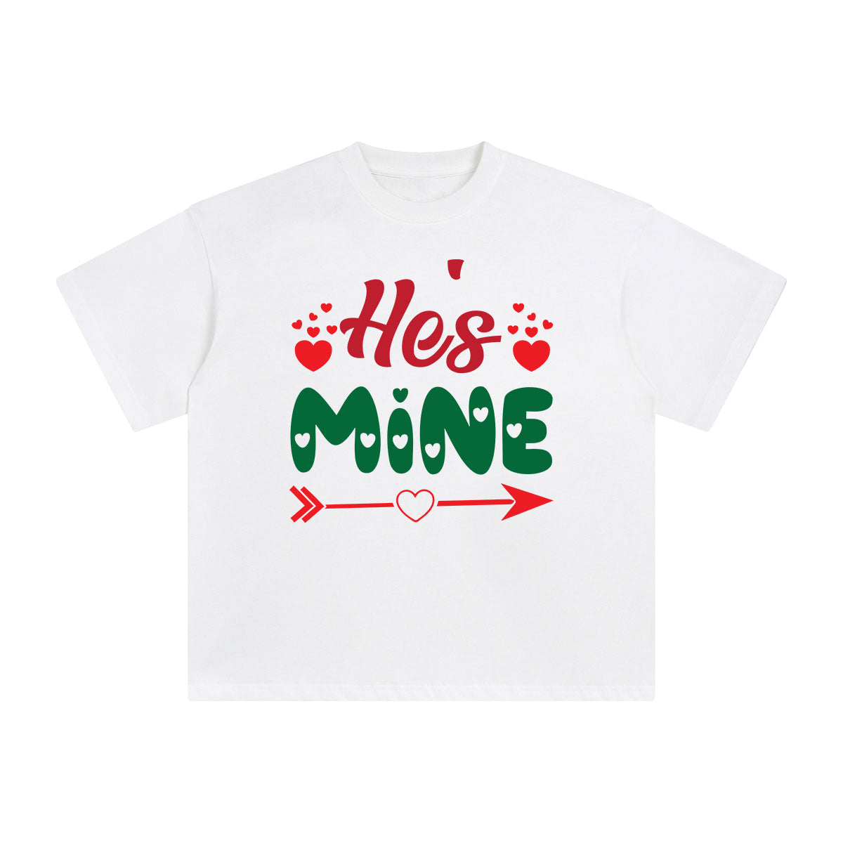 He's Mine Aesthetic Graphic Tee-INNBLAC Fashion Apparel