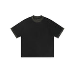 Stone Wash Camo Boxy T Shirt 8.5oz