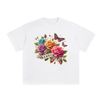 NANNY Flowers Graphic Tee-INNBLAC Fashion Apparel