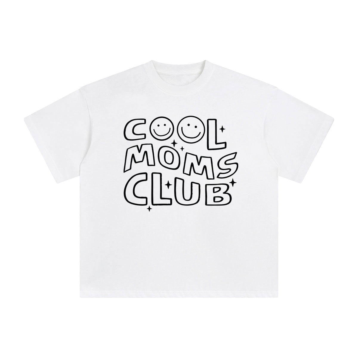Cool Moms Club Graphic Tee-INNBLAC Fashion Apparel