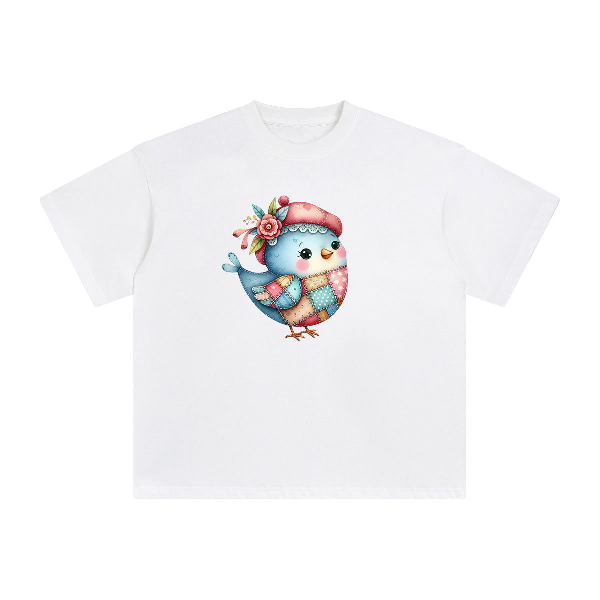 Bird Graphic Tee-INNBLAC Fashion Apparel