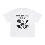 Off To The Sea Graphic Tee-INNBLAC Fashion Apparel