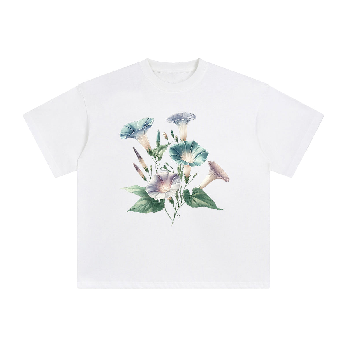 MorningGlory Graphic Tee-INNBLAC Fashion Apparel