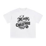 Dreaming Of A White Christmas Graphic Tee-INNBLAC Fashion Apparel