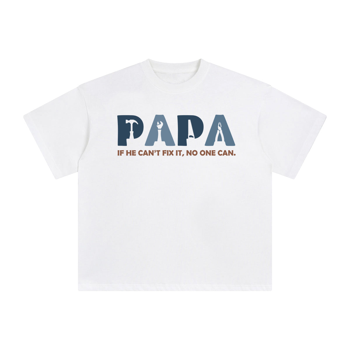 PAPA Graphic Tee-INNBLAC Fashion Apparel