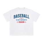 Baseball Is My Favorite Season Graphic Tee-INNBLAC Fashion Apparel