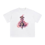 Pink Witch Graphic Tee-INNBLAC Fashion Apparel