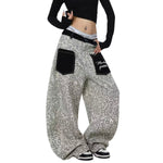 Vintage Leopard Print Balloon Leg Jeans