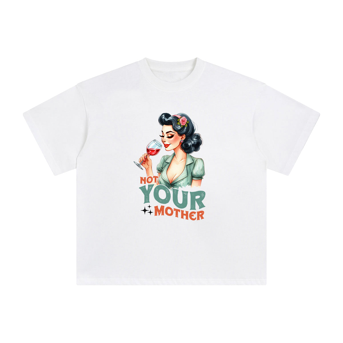 Not Your Mother Graphic Tee-INNBLAC Fashion Apparel