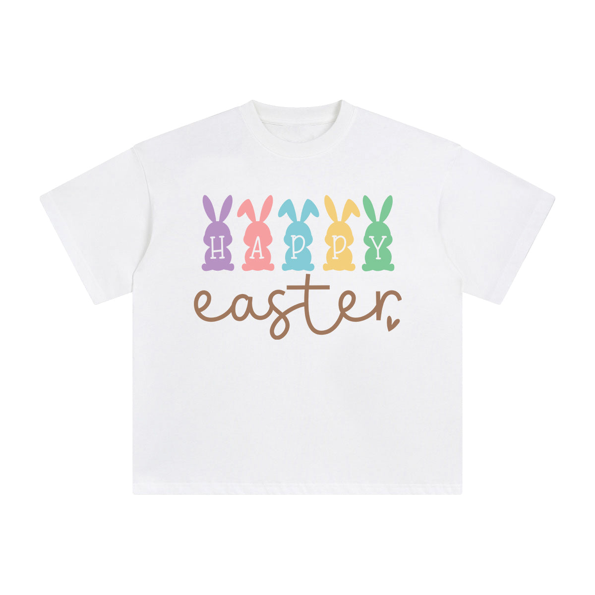 Happy Easter Graphic Tee-INNBLAC Fashion Apparel