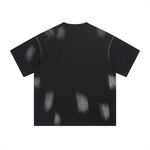 Heavyweight Paint-Splatter Cotton Tee 8.55oz