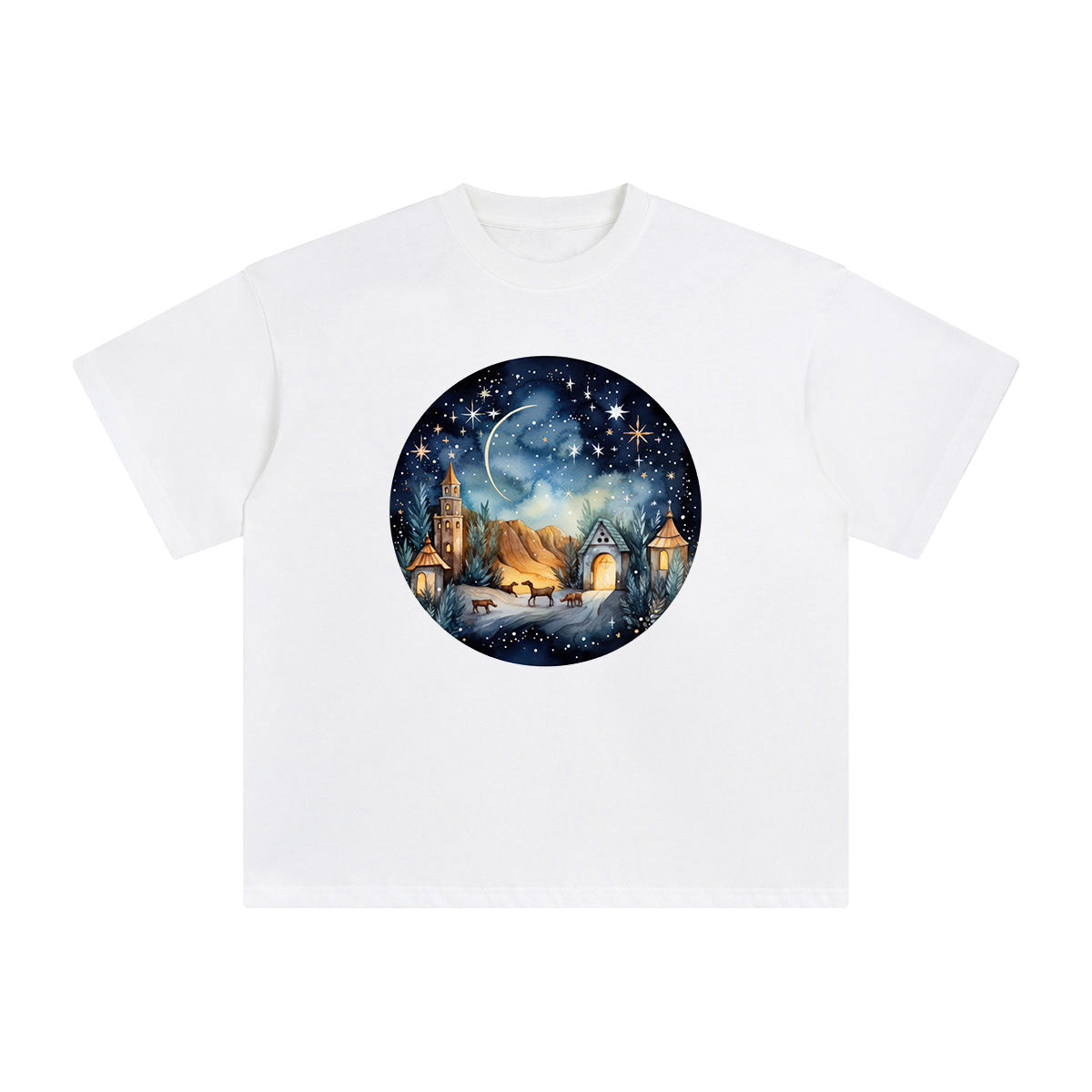 City View Graphic Tee-INNBLAC Fashion Apparel