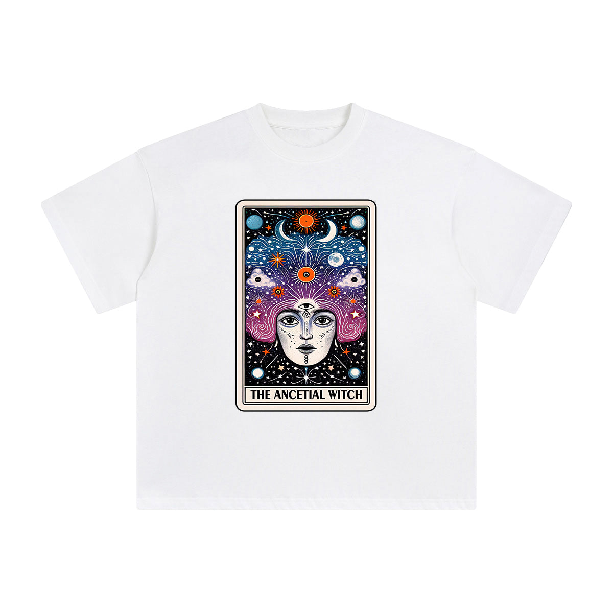 The Ancetial Witch Graphic Tee-INNBLAC Fashion Apparel
