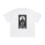 Mystery Skeleton Tarot Card Graphic Tee-INNBLAC Fashion Apparel
