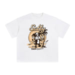 Salty Little Beach Graphic Tee-INNBLAC Fashion Apparel