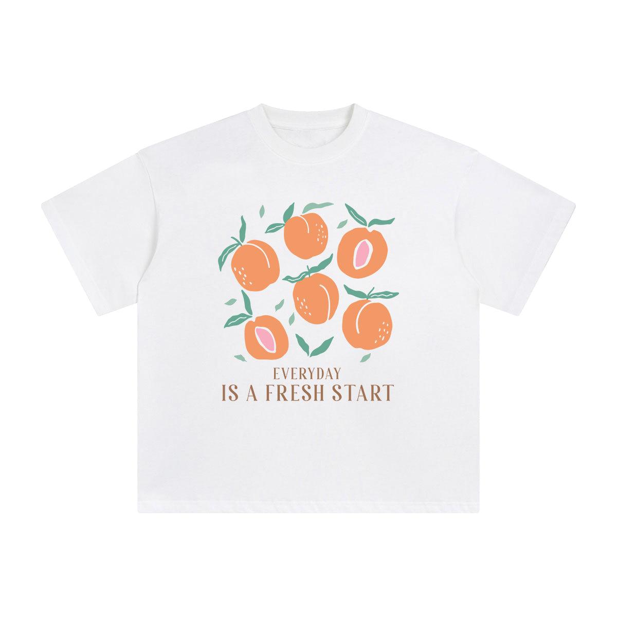 Peaches Graphic Tee-INNBLAC Fashion Apparel