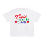 Cupid Is My Bestie Aesthetic Graphic Tee-INNBLAC Fashion Apparel