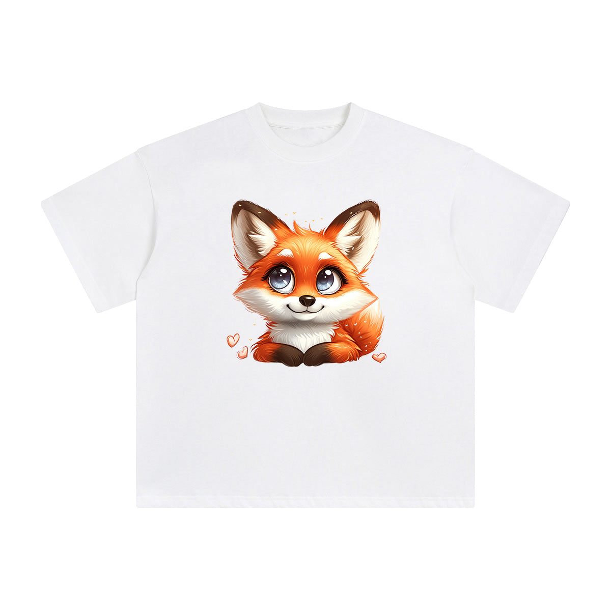 Fox With Love Graphic Tee-INNBLAC Fashion Apparel