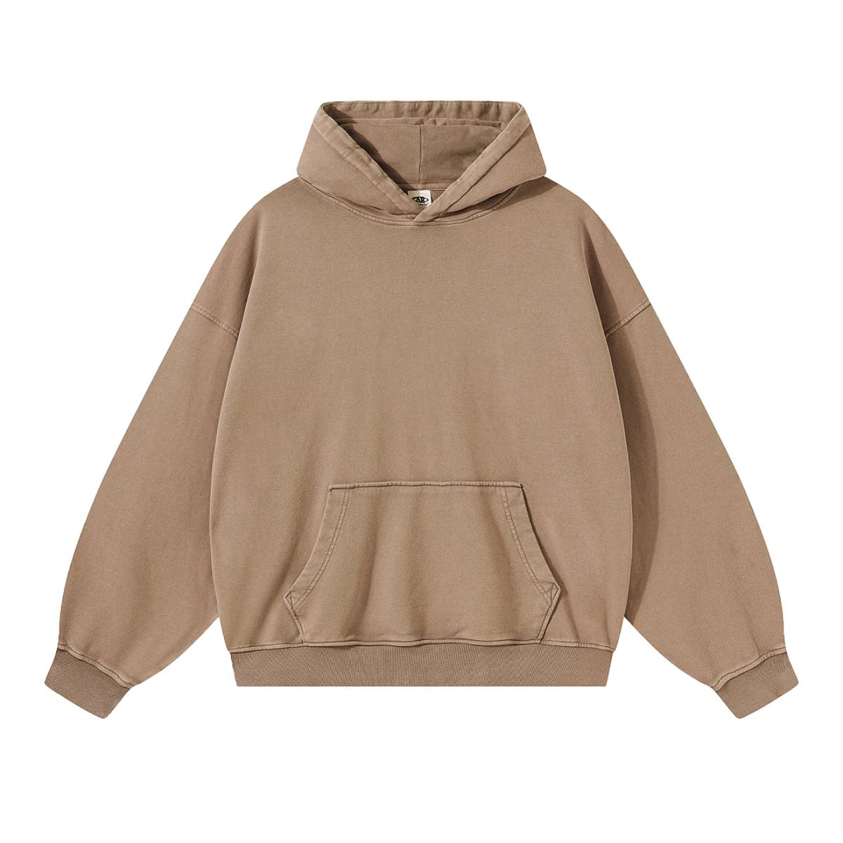 Sudadera con capucha de felpa de novio de gran tamaño