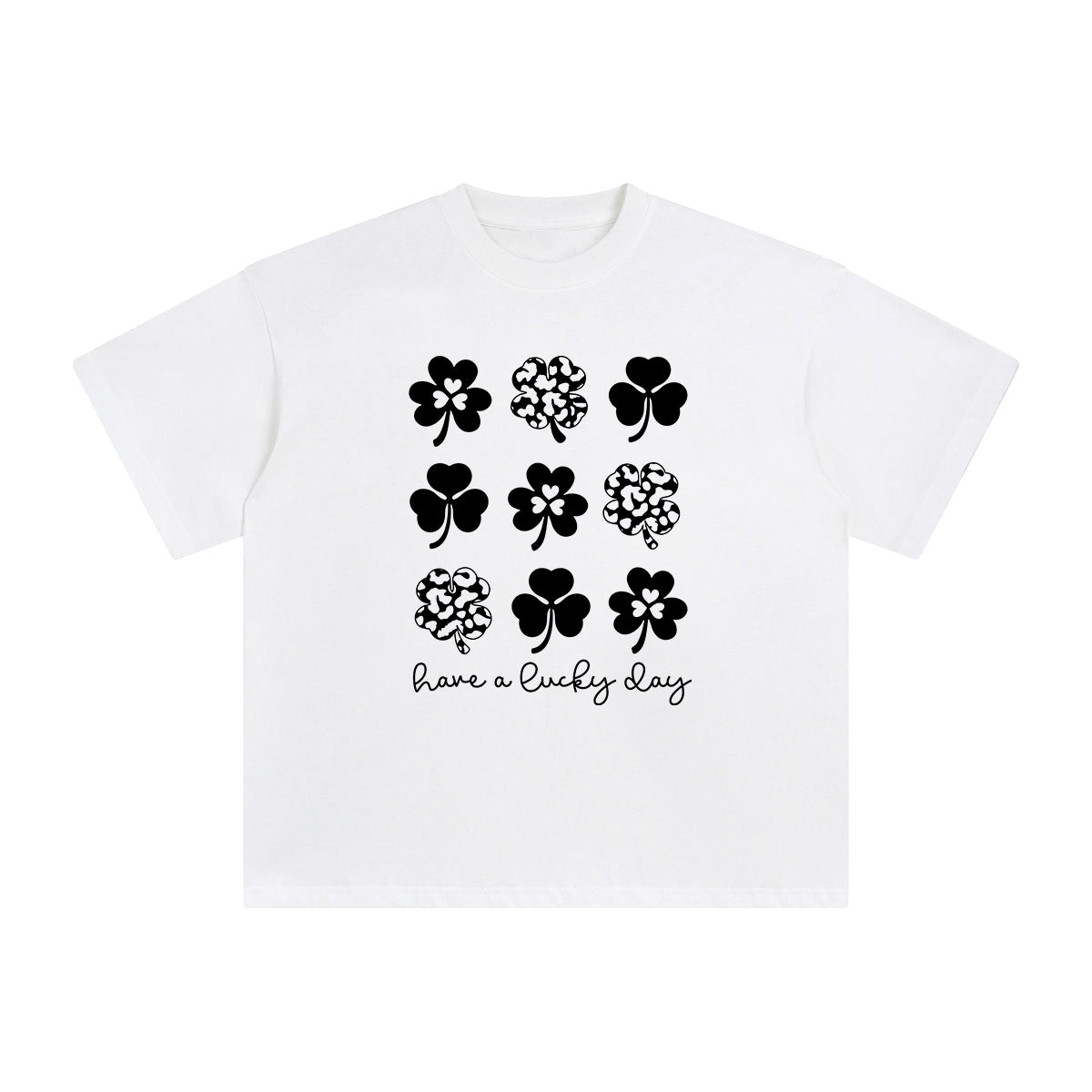 Have A Lucky Day Graphic Tee-INNBLAC Fashion Apparel