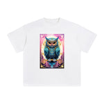 Owl Card Graphic Tee-INNBLAC Fashion Apparel