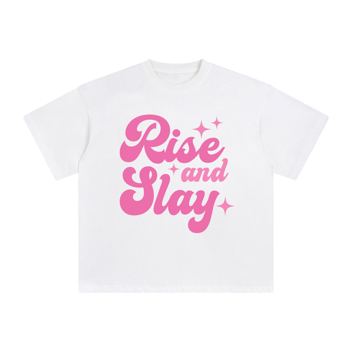Rise And Slay Graphic Tee-INNBLAC Fashion Apparel