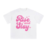 Rise And Slay Graphic Tee-INNBLAC Fashion Apparel