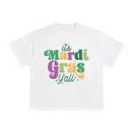 It's Mardi Gras Yall Graphic Tee-INNBLAC Fashion Apparel