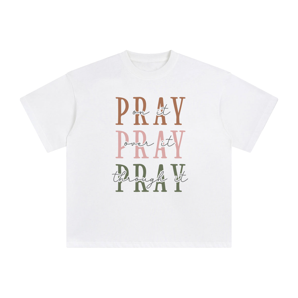 Pray Graphic Tee-INNBLAC Fashion Apparel