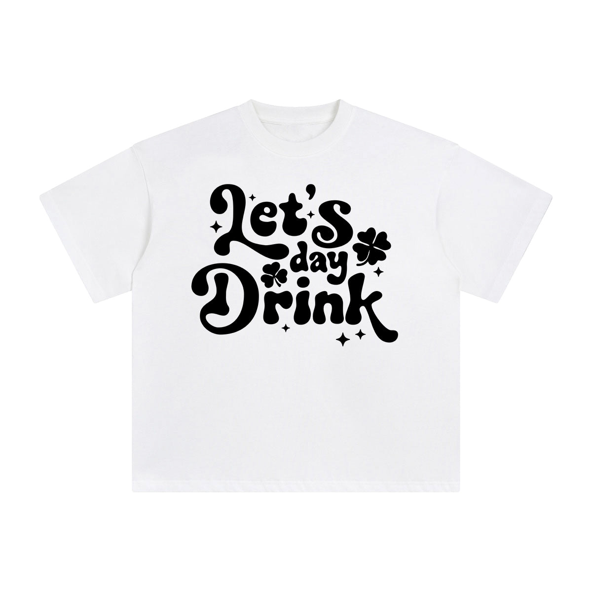 Let's Day Drink Graphic Tee-INNBLAC Fashion Apparel