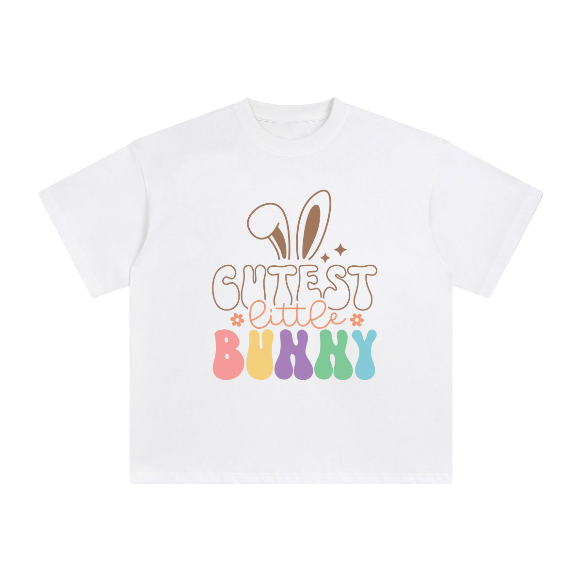 Cutest Little Bunny Graphic Tee-INNBLAC Fashion Apparel